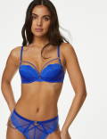 Clara Satin Wired Push-Up Bra