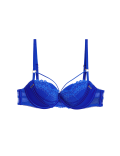 Clara Satin Wired Push-Up Bra