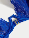 Clara Satin Wired Plunge Bra