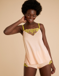 Blossom Embroidered Cami Set