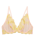 Blossom Embroidered Underwired Plunge Bra