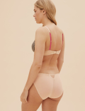 Signature Satin Underwired Plunge Bra A-E