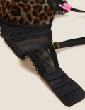 Animal Print Balcony Bra A-E