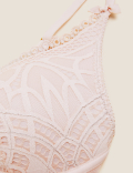 Joy Lace Padded Non Wire Plunge Bra A-E