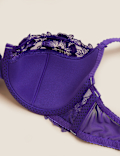 Layla Embroidery Underwired Balcony Bra A-E