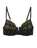 Lucia Heart Embroidery Full Cup Bra