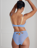 Evaline High Waisted Brazilian Knickers