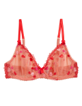 Christelle Embroidered Plunge Bra A-E