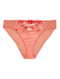 Christelle Embroidered High Leg Knickers