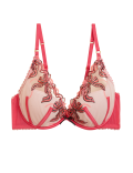Mira Embroidery Wired Plunge Bra
