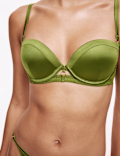 Freya Embroidered Wired Push Up Balcony Bra (A-E)