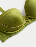Freya Embroidered Wired Push Up Balcony Bra (A-E)