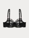 Magda Embroidery Wired Balcony Bra A-E