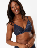 Amanda Lace Triangle Bralette