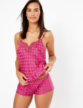 Star Jacquard Cami Set