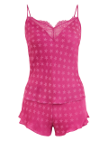 Star Jacquard Cami Set