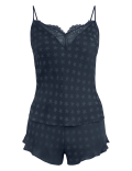 Star Jacquard Cami Set