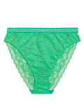 Meia Lace High Waisted High Leg Knickers