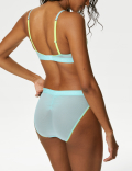 Emilia Embroidered High Leg Knickers