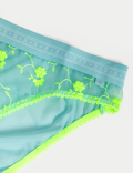 Emilia Embroidered High Leg Knickers