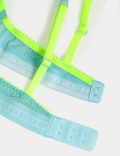 Emilia Embroidered Wired Plunge Bra