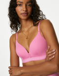 Ebba Ribbed Non Wired Plunge Bra A-E