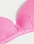 Ebba Ribbed Non Wired Plunge Bra A-E