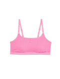 Ebba Ribbed Non Wired Crop Top A-E
