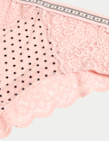 Alma Lace High Waisted Brazilian Knickers