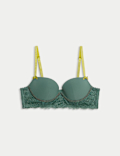 Anna Wired Longline Push-Up Balcony Bra A-E