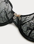 Helena Embroidery Wired Demi Cup Bra (A-E)