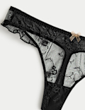 Helena Embroidery Thong