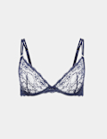 Ida Lace Wired Plunge Bra (A-E)