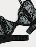 Ida Lace Wired Plunge Bra (A-E)