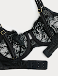Ida Lace Wired Balcony Bra (A-E)