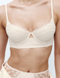 Clara Papertouch Wired Longline Balcony Bra (A-E)