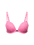 Ida Lace Padded Wired Push-Up Plunge Bra (A-E)