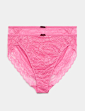 2 Pack Ida Lace High Leg Knickers