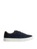 Suede Lace Up Trainers with Freshfeet&trade;