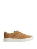 Suede Lace Up Trainers with Freshfeet™