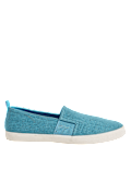 Canvas Slip-on Pump Shoes