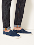 Suede Slip-on Pumps with Freshfeet&trade;