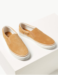 Suede Slip-on Pumps with Freshfeet™