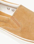 Suede Slip-on Pumps with Freshfeet™