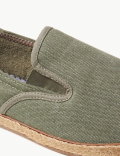 Cotton Slip-on Espadrilles