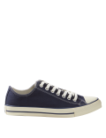 Canvas Lace-up Pumps