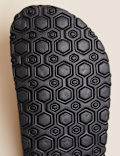 Buckle Slip-On Sandals