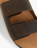 Leather Riptape Sandals