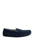 Suede Slippers with Freshfeet™