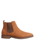 Suedette Chelsea Boots